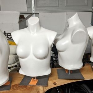 Female Mannequin - womens torso - metal base included -